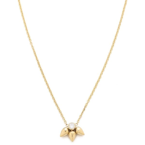 Tiny Bullet Cluster Necklace Cheap