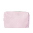 Large Beauty Bag Woven Peony Pink Hot on Sale