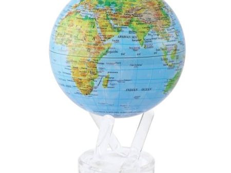 Blue Relief Mova Rotating Globe For Cheap