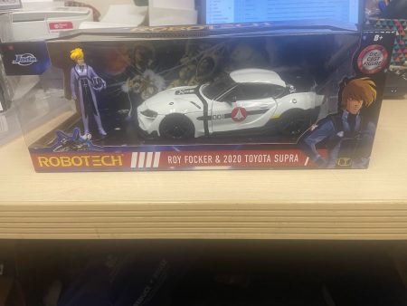 2022 Jada Diecast 1 24 Scale Robotech Roy Fokker 2020 Toyota Supra Hot on Sale