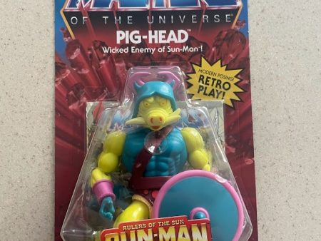 2022 MOTU Masters of the Universe Origins Wave 9 Pig-Head Action Figure For Cheap