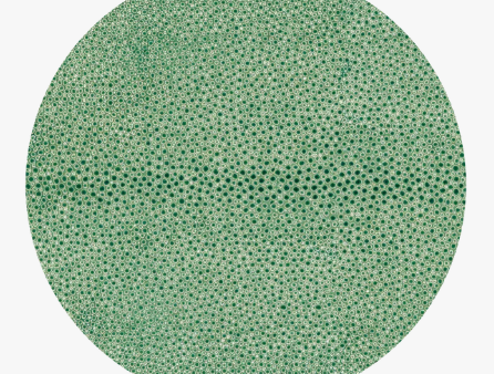 Shagreen Green Round Placemat For Discount