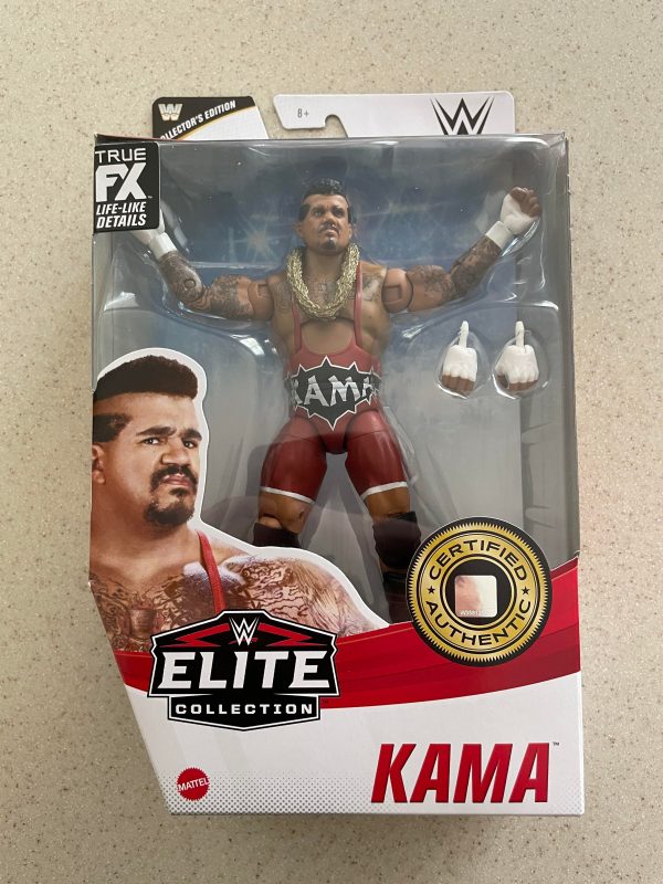 Mattel WWE Elite Collector Edition Kama Exclusive Action Figure Fashion