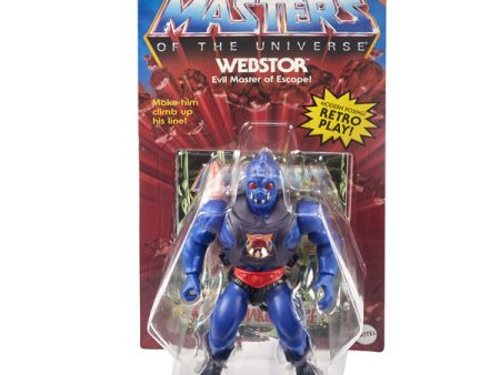 MOTU Masters of the Universe Origins FAN FAVORITE WEBSTOR Online now