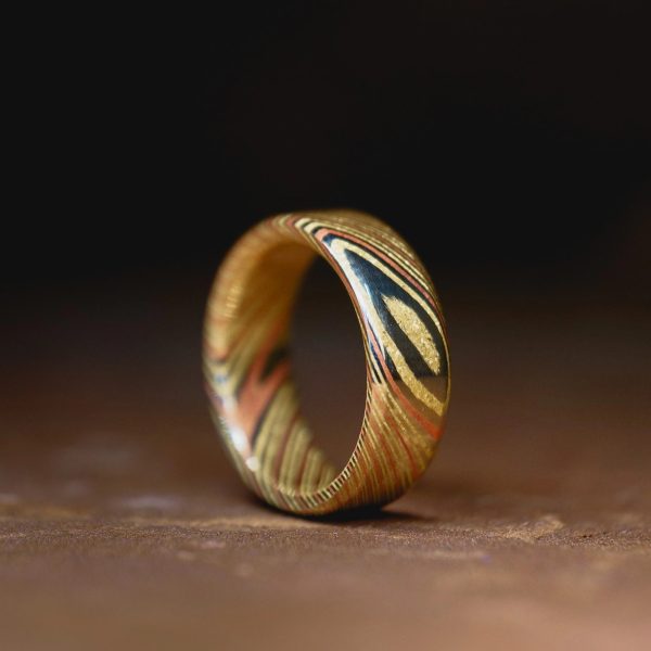 Mokume Gane Ring Fashion