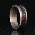 Hellfire Glowstone Ring on Titanium Discount