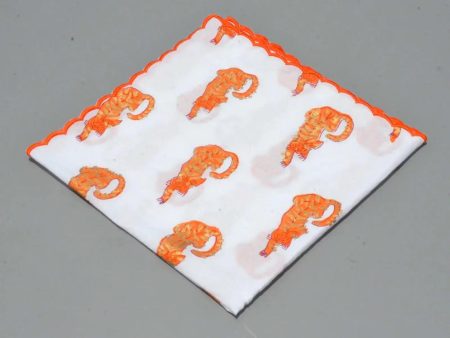 Tiger Dinner Napkins - Set of 4 Cheap