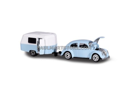 Majorette Die Cast TRAILER Car- VOLKSWAGON BETTLE AIRSTREAM Online now