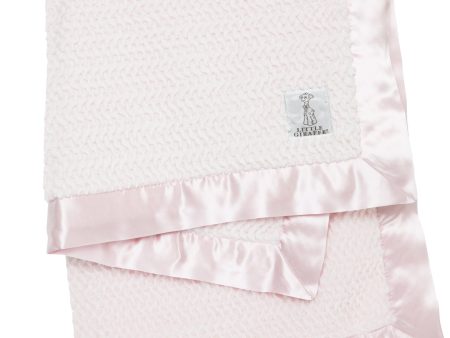 Luxe Twist Baby Blanket-Pink Online Sale