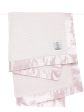 Luxe Twist Baby Blanket-Pink Online Sale