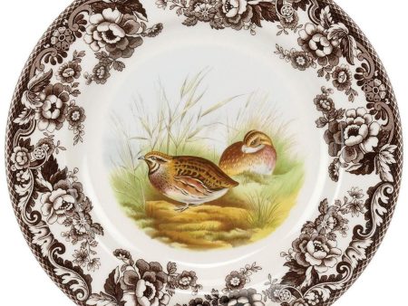 Woodlands Quail Dinner Plate on Sale