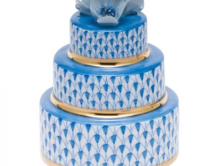 Blue Wedding Cake Cheap