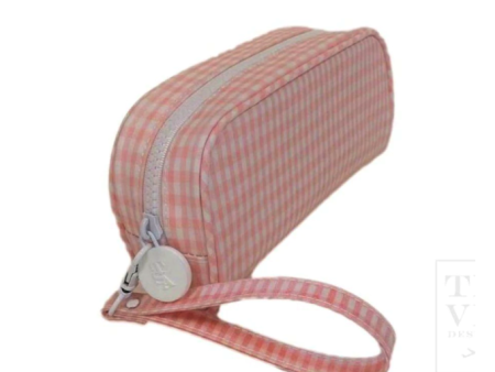 Gingham Wristlet Catchall Online Hot Sale