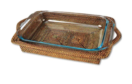 Rectangular Pyrex Holder, 4-QT Online Sale