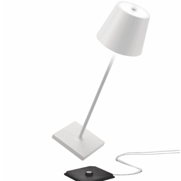 White Poldina Pro Table Lamp For Cheap