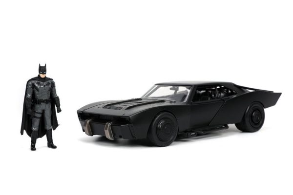 Jada 1:24 THE BATMAN PATTINSON Batmobile W  Figure Discount