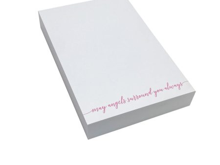 May Angels Surround You Always Notepad Discount