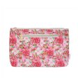 Large Cosmetic Bag Flourish Pink Online Sale