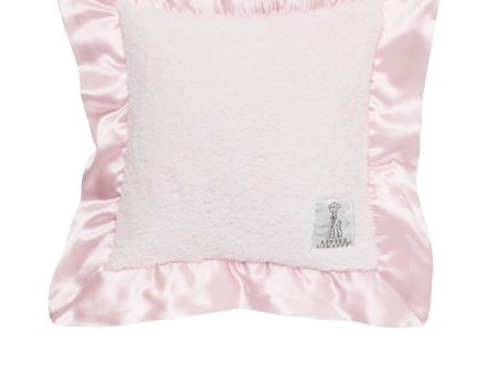 Chenille Baby Pillow-Pink For Sale