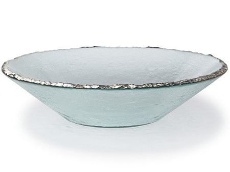 Edgey Platinum Round Bowl Online Sale