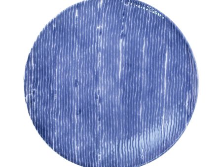 Santorini Striped Dinner Plate Hot on Sale