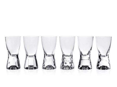 Tallulah Shot Glasses-Set of Six on Sale