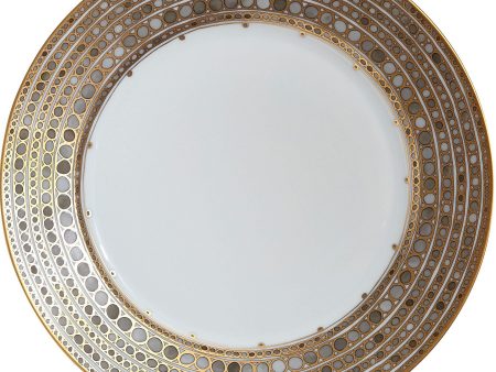 Syracuse Taupe Dinner Plate For Discount