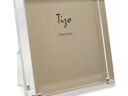 Clear Lucite Photo Frame 5x5 Discount