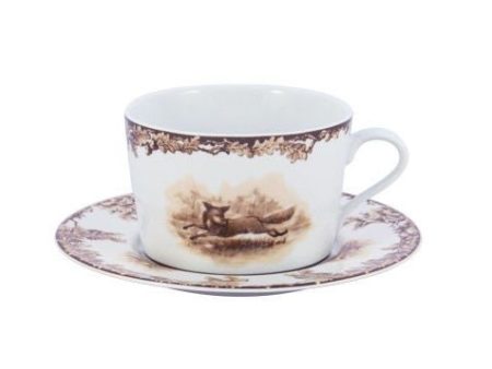 Aiken Flat Cup & Saucer Discount