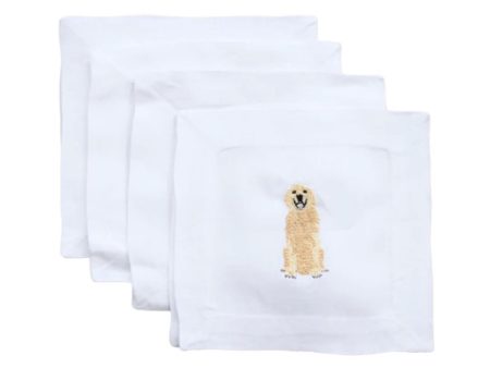 Golden Retriever Cocktail Napkins Online now