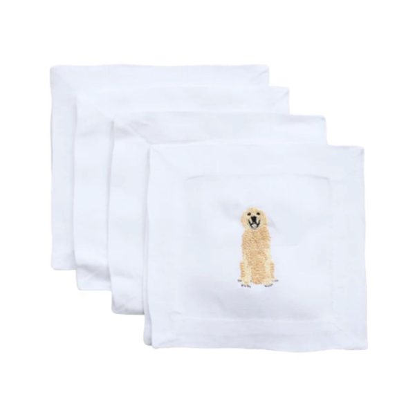 Golden Retriever Cocktail Napkins Online now