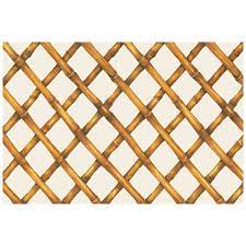 Bamboo Lattice Placemat Online now