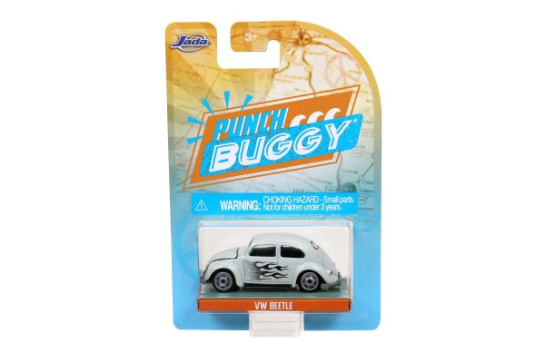 Jada Diecast Cars 1 64 PUNCH BUGGY SLUG BUG White Bug Discount