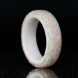 Pearl White Opal Dust Glowstone Ring For Discount