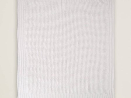 Waffle Baby Blanket - Pearl For Sale