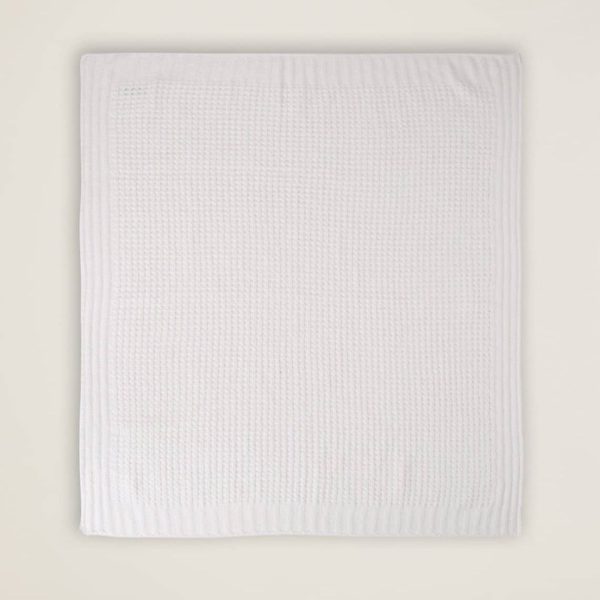 Waffle Baby Blanket - Pearl For Sale