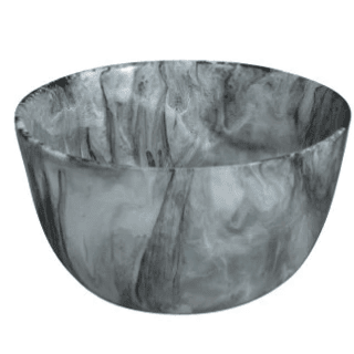 Black Swirl Deep Medium Bowl Cheap