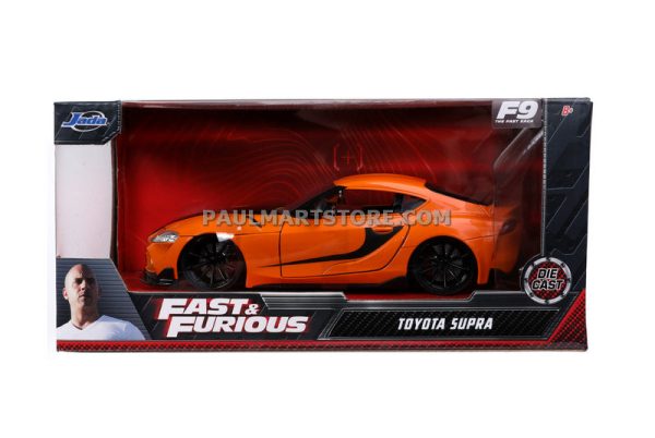 Jada Toys Fast & Furious F9 1:24 2020 Toyota Supra Die-cast Car Cheap