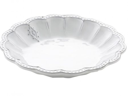 Bella Bianca Medallion Pasta Soup Bowl on Sale