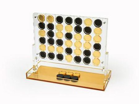 Lucite Connect 4 Game - Gold Online now