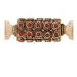 Tibetan Treasure Coral Rectangular Tube Centerpiece Online Hot Sale