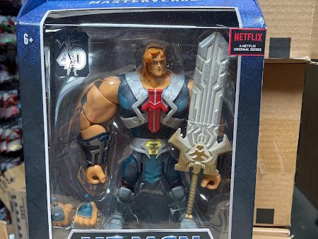 2022 MOTU Masters of the Universe Masterverse Netflix He-Man Heman Action Figure Discount