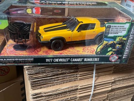 2023 Jada 1 24 Transformers Rise of Beasts 1977 CHEVROLET CAMARO BUMBLEBEE on Sale