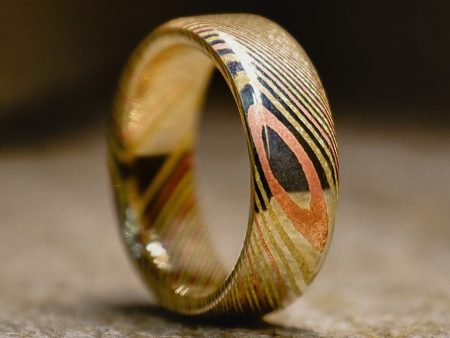 Mokume Gane Ring Fashion