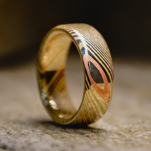 Mokume Gane Ring Fashion