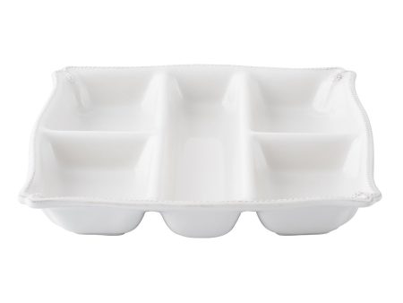 Berry & Thread Whitewash Appetizer Platter For Sale