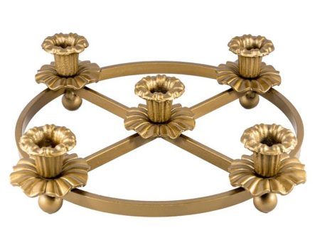 Gold Ring Taper Candle Holder Online