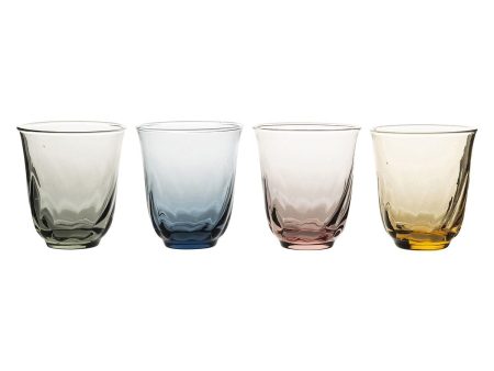 Vienne Assorted Colors Small Tumbler Set of Four Supply