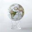 White Terrestrial Rotating Mova Globe For Sale