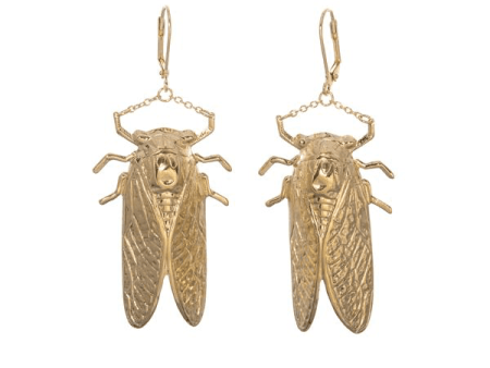 Goldbug Drop Earrings Cheap